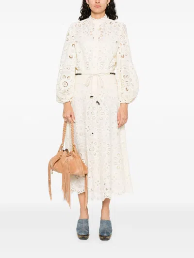 Zimmermann Floral-embroidered Shirt