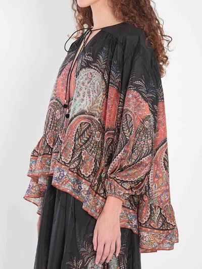 Zimmermann Women Rhiannon Ruffle Blouse