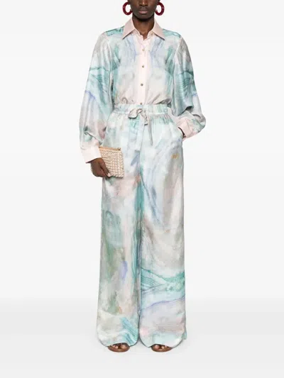 Zimmermann The Illuminate Wide-leg Trousers