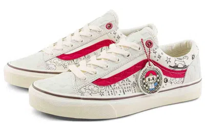 Vans Style 36 X The Monsters 'white Red'