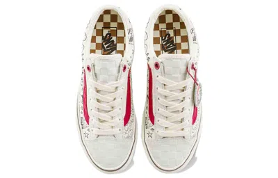 Vans Style 36 X The Monsters 'white Red'