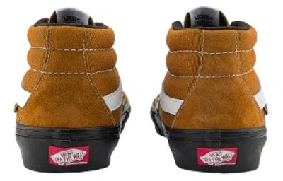 Vans Skate Grosso Pig Suede 'brown Black White' In Multi