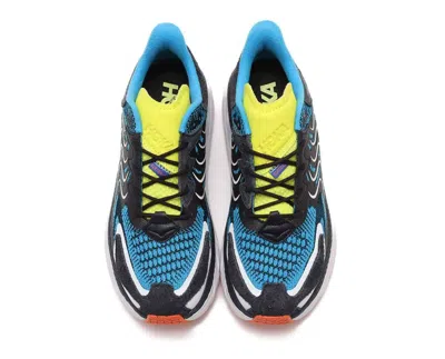 Hoka One One Clifton Ls 'black Diva Blue' In Multi