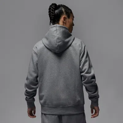Air Jordan Fleece Full Zip Hoodie 'grey' In Gray