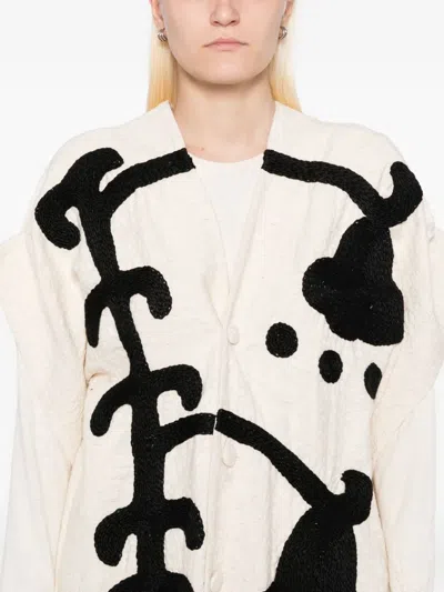 Kinyan Lam Hand-woven Sleeveless Coat