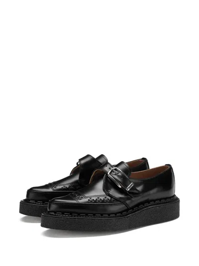 George Cox Strummer Monk-schuhe In Black