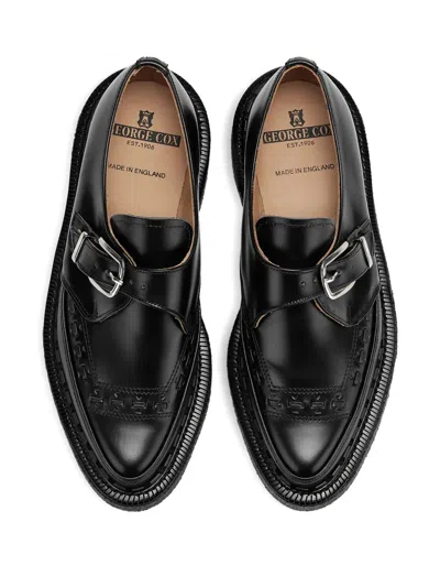 George Cox Strummer Monk-schuhe In Black