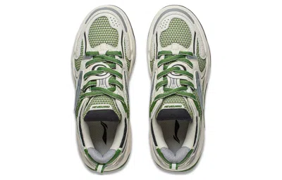 Li-ning (wmns)  Shining Star 2 'white Grey Green'
