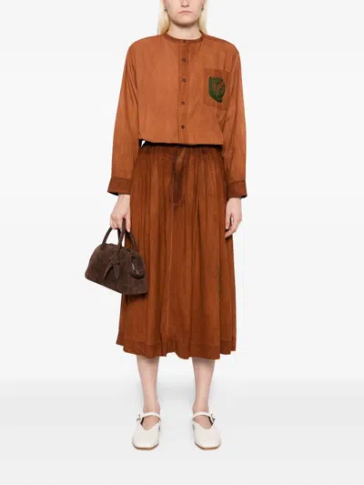 Kinyan Lam Hand Embroidery Shirt