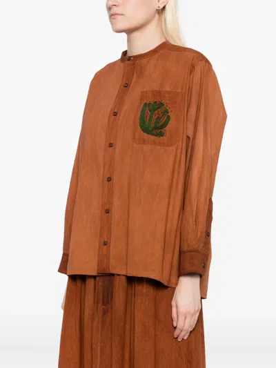 Kinyan Lam Hand Embroidery Shirt