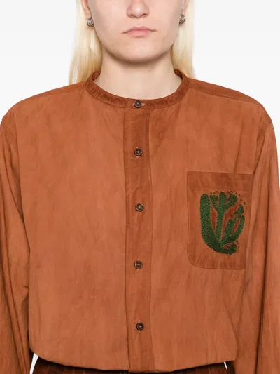 Kinyan Lam Hand Embroidery Shirt