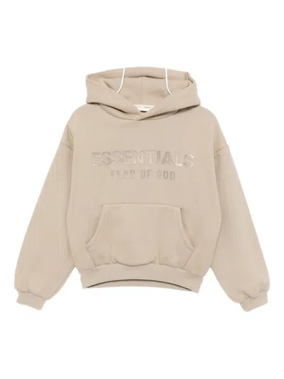 Essentials Classic Fleece Hoodie In White