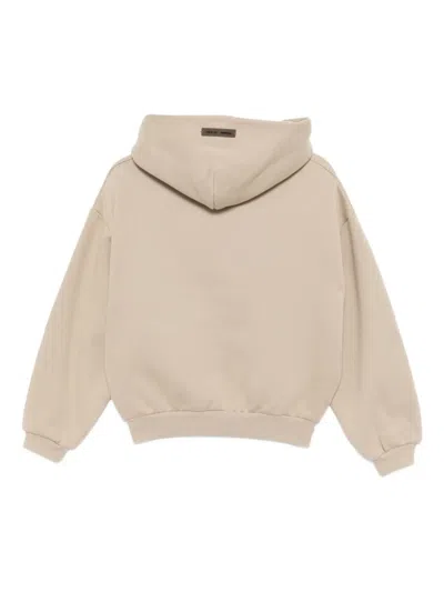 Essentials Classic Fleece Hoodie In White