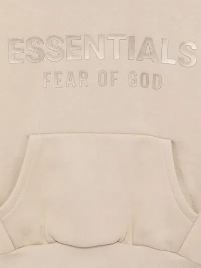 Essentials Classic Fleece Hoodie In White