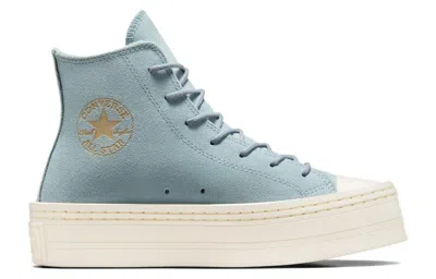 Converse Chuck Taylor All Star Modern Lift Platform High Top 'teal' In Multi