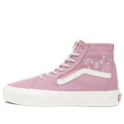 Vans (wmns)  Sk8-hi Tapered Shoes 'pink White' In Multi