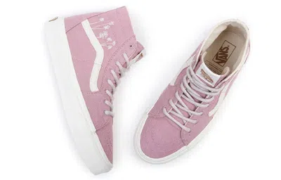 Vans (wmns)  Sk8-hi Tapered Shoes 'pink White' In Multi