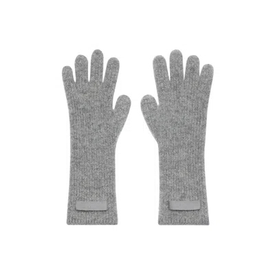 Pre-owned Jacquemus Les Gros Grain Gloves 'dark Grey'