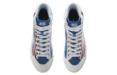 Li-ning (wmns)  X Keith Haring X Disney Mickey Mouse Skate Shoes 'white Red Blue'