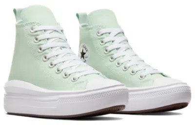 Converse (wmns)  Chuck Taylor All Star Move Platform In 'sticky Aloe' In Green