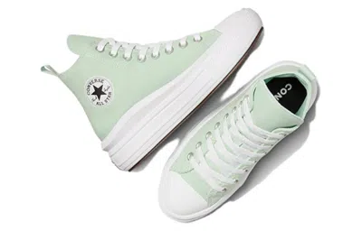 Converse (wmns)  Chuck Taylor All Star Move Platform In 'sticky Aloe' In Green