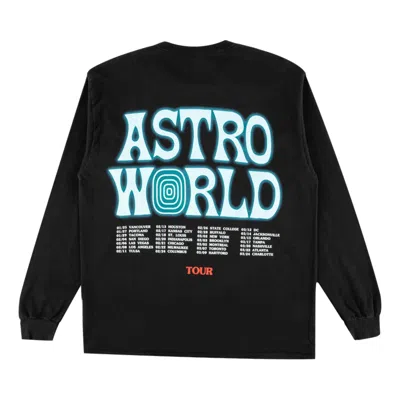 Travis Scott Astroworld Tour Horse Long Sleeve 'black'