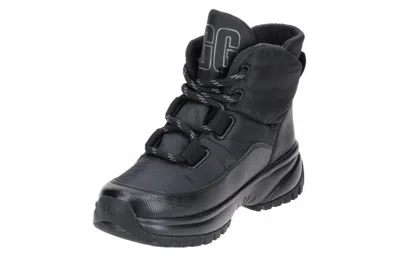 Ugg (wmns)  Yose Puffer Lace 'black' In Animal Print