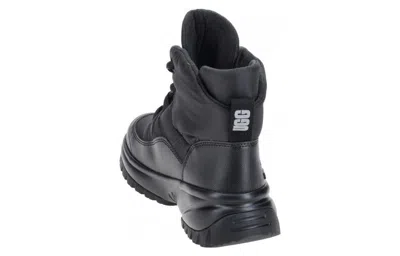Ugg (wmns)  Yose Puffer Lace 'black' In Animal Print
