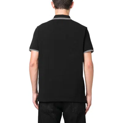 Stone Island Polo Shirt In Black