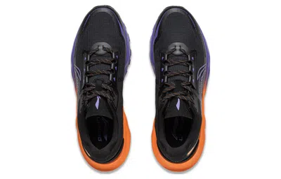 Li-ning Royal Wind 'black Orange Purple' In Blue