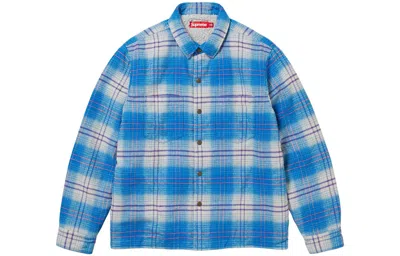Supreme Fw23 Week12 Fw23 Lined Jacket 'blue'