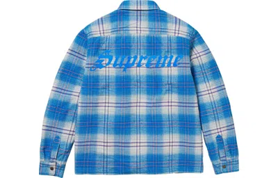 Supreme Fw23 Week12 Fw23 Lined Jacket 'blue'