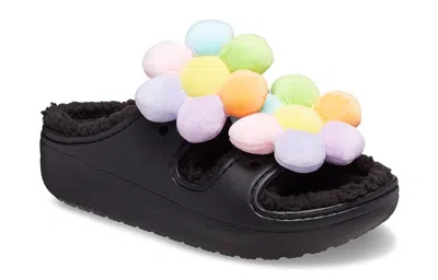 Crocs (wmns)  Classic Cozy Daisy Clogs 'black Multi'