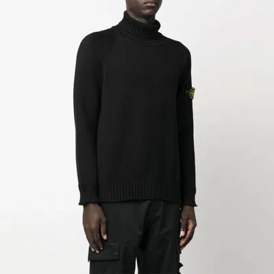 Stone Island Turtleneck Sweater 'black'