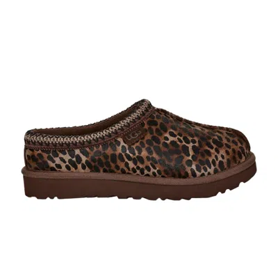 Pre-owned Ugg Wmns Tasman Caspian Slipper 'burnt Cedar Cheetah'