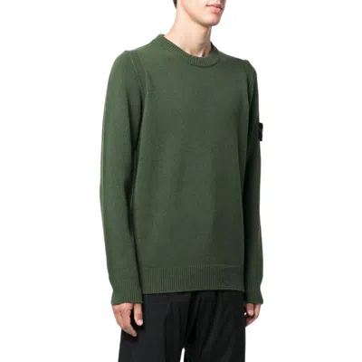 Stone Island Classic Badge Sweater 'green'