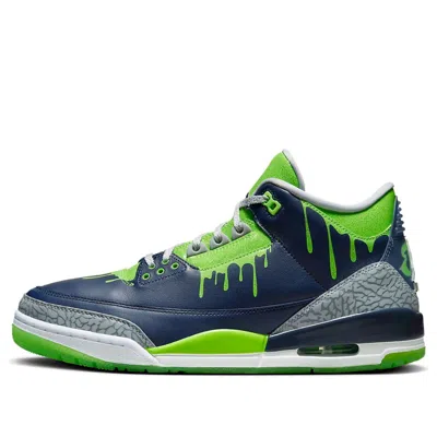 Air Jordan 3 Retro X Doernbecher Xix 'navy Green'