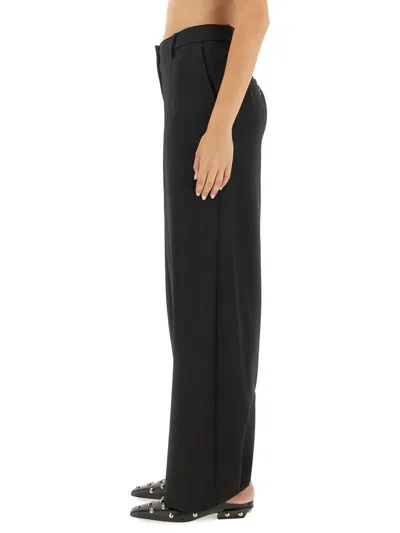 Jean Paul Gaultier Pants With Stirrup In Black