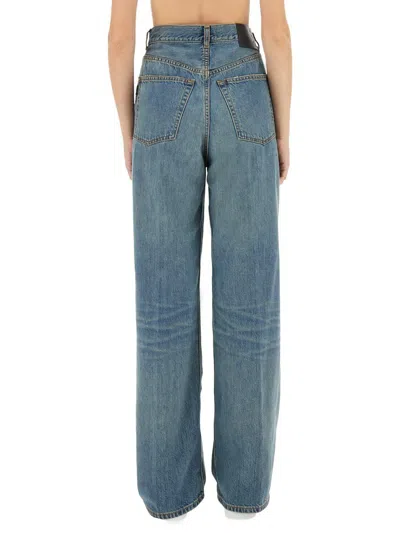Haikure Candy Wide-leg Jeans In Blue