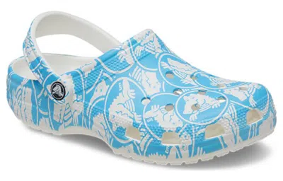 Crocs Classic Duke Print Clog In Blue