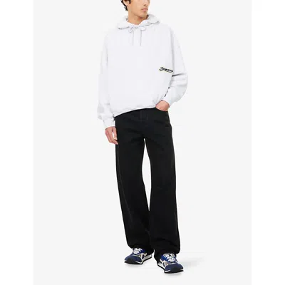 Jacquemus Straight Denim Pants Featuring Belt Loops