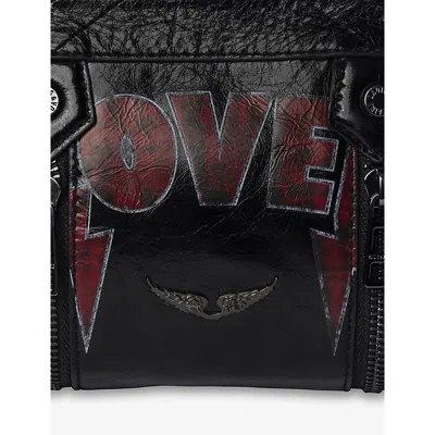 Zadig & Voltaire Sunny Mood Punk Embellished Leather Shoulder Bag
