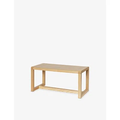 Ferm Living Ttle Architect Wood And Ash-veneer Bench 62cm