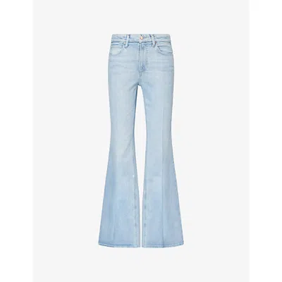 Paige Womens Brightside Marlow Flared Stretch-denim Jeans