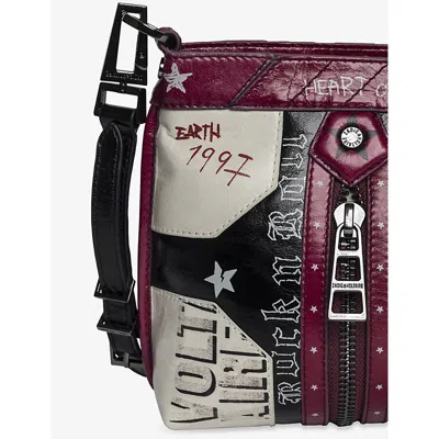 Zadig & Voltaire Womens Black Sunny Moody Leather Cross-body Bag