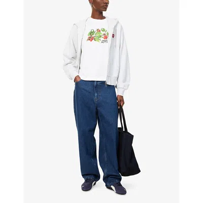 Carhartt Noxon High Waist Straight Leg Jeans In Blue