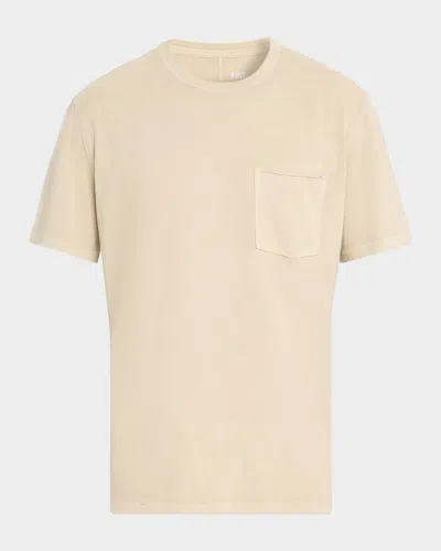 Paige Men's Ramirez Pigment-washed T-shirt In Neutral