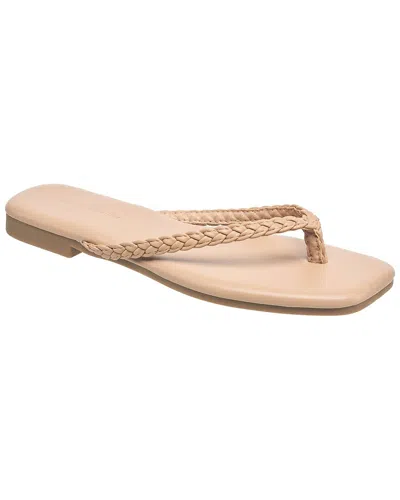 French Connection Louvre Flip Flop Sandal In Brown