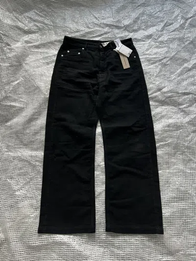 Pre-owned Rick Owens Geth Moleskin Pants