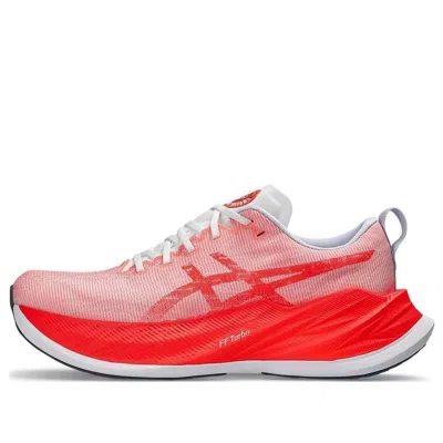 Asics Superblast 'white Sunrise Red' In Pink